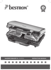 Bestron SANDWICHMAKER XL ASM90XL Manual De Instrucciones