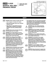 Uline H-3530 Manual De Instrucciones