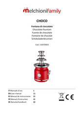 Melchioni Family CHOCO Manual De Instrucciones