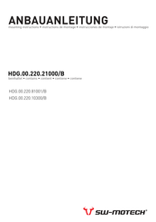 SW-Motech HDG.00.220.21000/B Instrucciones De Montaje
