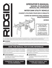 RIDGID AC9944 Manual Del Operador