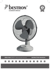 Bestron SUMMER BREEZE DDF27 Manual De Instrucciones