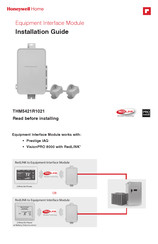 Honeywell YTHM5421R1010/U Guia De Instalacion