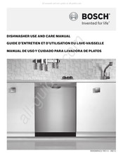 Bosch SHE43RP2UC Manual Del Uso Y Cuidado