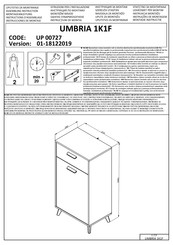 Forma Ideale UMBRIA 1K1F Instrucciones De Montaje