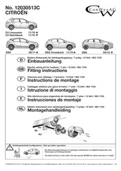 ConWys AG 12030513C Instrucciones De Montaje