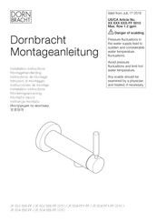 Dornbracht 36 804 885 Instrucciones De Montaje