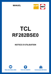 TCL RF282BSE0 Instrucciones De Funcionamiento