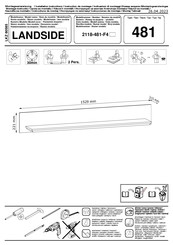 trendteam LANDSIDE 2118-481-F4 Instrucciones De Montaje