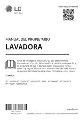 LG WT19DV6T Manual Del Propietário