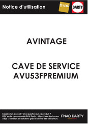 Avintage AVU53FPREMIUM Manual De Utilización