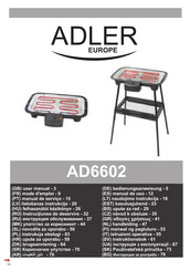 Adler AD6602 Manual De Uso