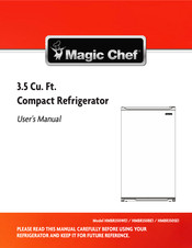 Magic Chef HMBR350BE1 Manual Del Usuario