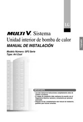 LG MULTI V SP3 Serie Manual De Instalación