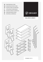 Trilux VALINEO ZBB/3 Instrucciones De Montaje