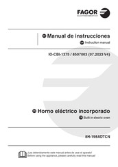 Fagor 8H-198ADTCN Manual De Instrucciones