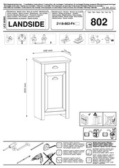 trendteam LANDSIDE 2118-802-F4 Instrucciones De Montaje