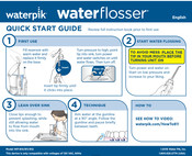 Waterpik WP-811 Guia De Inicio Rapido