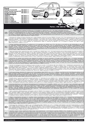 ECS Electronics VW-288-BX Instrucciones De Montaje