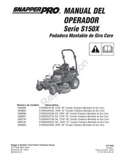 Snapper PRO 5900686 Manual De Operación