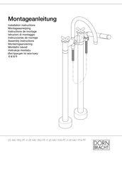 Dornbracht 25 943 892 Serie Instrucciones De Montaje