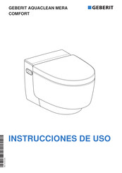 Geberit AQUACLEAN MERA COMFORT Instrucciones De Uso