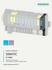 Siemens SIMATIC ET 200SP Manual De Producto