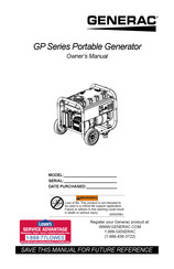 Generac GP Serie Manual Del Propietário