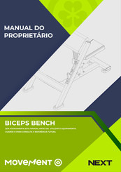 Movement NEXT BICEPS BENCH Manual De Instrucciones