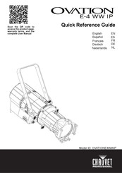 Chauvet Professional OVATION E-4 WW IP Guía De Referencia Rápida