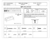 BEAU RIVAGE SAMOA3 Instrucciones De Montaje