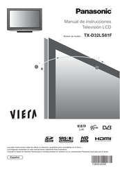 Panasonic VIERA TX-D32LS81F Manual De Instrucciones