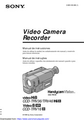 Sony Handycam Vision video Hi8 CCD-TRV36 Manual De Instrucciones