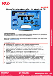 BGS technic 8219 Manual De Instrucciones