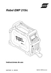 ESAB EMP 215ic Instrucciones De Uso