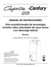 Mars Comfort-Aire Century VCD30SA Manual Del Usuario