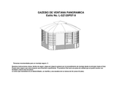 Sunjoy L-GZ120PST-9 Instrucciones De Montaje