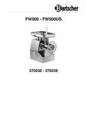 Bartscher FW500US Manual De Instrucciones Original