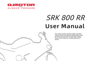 QJMOTOR SRK 800 RR 2023 Manual Del Usuario