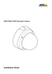 Axis P3827-PVE Guia De Instalacion