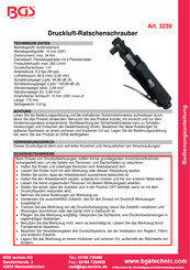 BGS technic 3239 Manual De Instrucciones