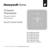 resideo Honeywell Home RCHT8610WF2006 Guía De Instalación Rápida