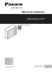 Daikin Altherma 3 H HT EPRA14-18DV7 Manual De Instalación