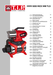 T.I.P. HWW 6000 INOX NIM TLS Instrucciones Para El Manejo