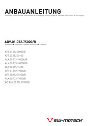 SW-Motech ALK.00.733.10000L/B Instrucciones De Montaje