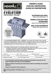 Nexgrill Evolution Infrared Plus 720-0882AE Guia Del Propietario