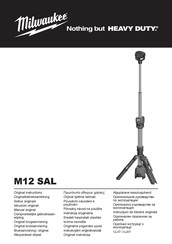 Milwaukee M12 SAL Manual Original