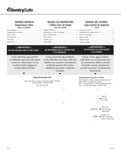 SentrySafe DH-134E Manual Del Usuario