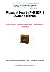 Pleasant Hearth PH32DR Manual Del Propietário