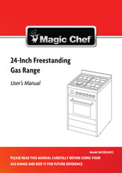 Magic Chef MCSRG24S2 Manual Del Usuario